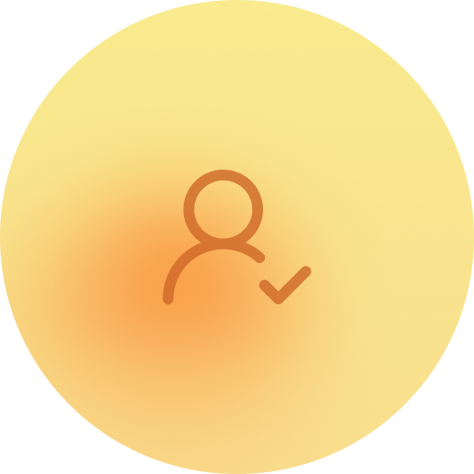Approved person icon
